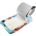thumbnail image 2 of Square 2Pack PU Leather Alpaca Cruise Luggage Tag with Privacy Cover and Name ID Tag for Travel Handbags Backpacks Luggage Tags, 2 of 6