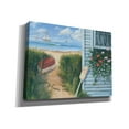 thumbnail image 2 of Epic Graffiti 'Beach Cottage I' by Pam Britton, Canvas Wall Art, 54"x40", 2 of 2