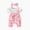 Tset01 Pink, variant on Baby Girl Summer Clothes Short Sleeve Daisy Print Bubble Romper Bow Shorts Jumpsuit Outfit 0 3 6 9 12 18 Months Girls Summer Clothes