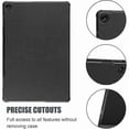 thumbnail image 4 of Funda ultradelgada para Lenovo Tab M10 de 10,1 pulgadas (3.ª generación) con protección inteligente, compatible con Lenovo Tab M10 de 10,1 pulgadas (modelo 2022) - color negro., 4 of 5