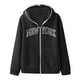 thumbnail image 2 of Gibobby Sudadera ligera hombre con cierre Sudadera con Capucha y Cremallera Lifestyle para Hombre(Negro,M), 2 of 5