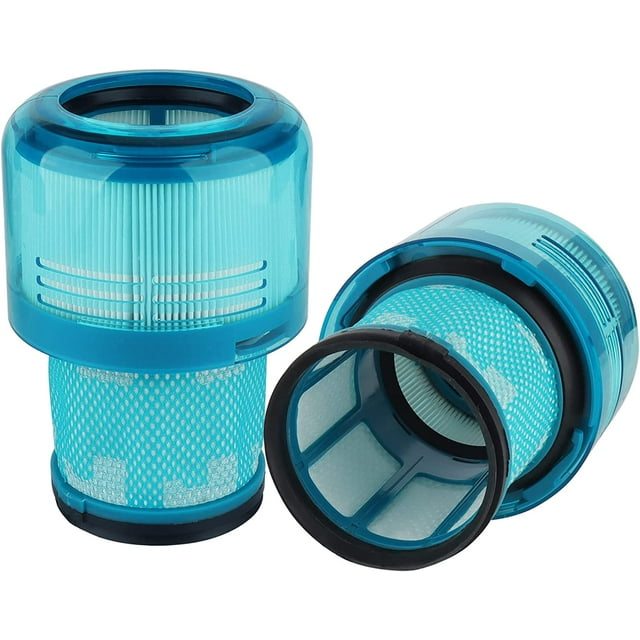 Filter Replacements for Dyson V15 Filters Compatible with Dyson V15 Detect,Detect+,V11 Torque Drive,V11 Animal Vacuum Cleaner,Blue,2-Pack_Special Gift