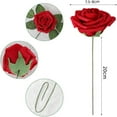 thumbnail image 4 of EONQY Artificial Flowers Roses, Artificial Rose Box Real Touch Fake Roses Artificial Flowers Foam Roses DIY for Wedding Bouquets Home Decorations, 4 of 5