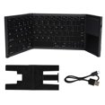 thumbnail image 1 of Teclado Bluetooth portátil, teclado inalámbrico plegable de aleación de aluminio para tableta, 1 of 8