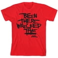 thumbnail image 4 of No Fear Been There Wrecked That Crew Neck Short Sleeve Red Boy's T-shirt-XS, 4 of 7
