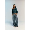 thumbnail image 6 of No Boundaries Ultra Baggy Jeans, 30.5", 32.5'', 34.5" Inseams, Women's and Women's Plus 00-4X, 6 of 6