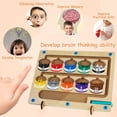 thumbnail image 3 of Magnetic Color Sorting Board Montessori Wooden Color for Boys Girls, 3 of 9