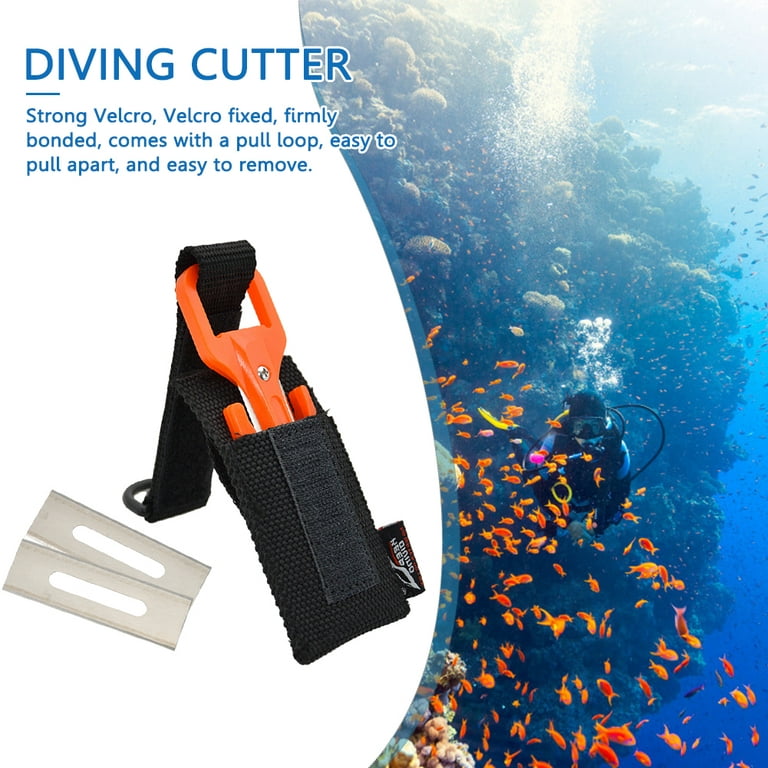 Scuba Diving Velcro Fixed Strap Underwater Cutting Special Knife