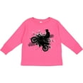 thumbnail image 3 of Inktastic Motocross Dirt Biking Bmx Boys or Girls Long Sleeve Toddler T-Shirt, 3 of 5