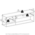 thumbnail image 4 of Furinno Moretti Modern Lifestyle TV Stand for TV up to 78 Inch, Solid White/White, 4 of 6