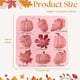 thumbnail image 3 of 2-Piece Autumn Silicone Chocolate Molds Maple Leaf, Acorn and Pumpkin Shape 3D Chocolate Candy Molds for Fall, Thanksgiving, Harvest Themes, 3 of 4
