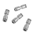 thumbnail image 2 of HLONK 4 Pcs Raccords à Connexion Rapide en Acier Inoxydable pour Tuyau de Compresseur, 2 of 8