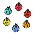 thumbnail image 2 of Parches bordados perfecl 6 piezas mariquita, 2 of 6