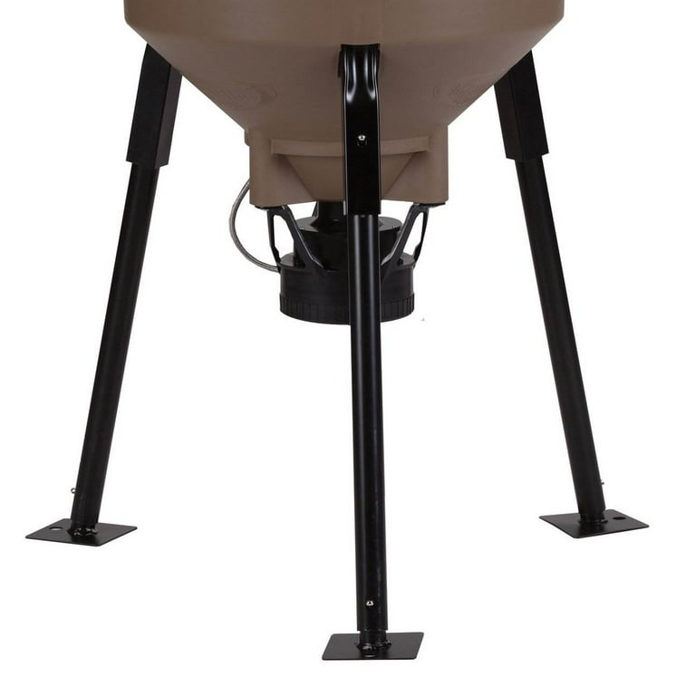 Moultrie 30 gallon feedcaster fish hotsell feeder auto