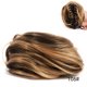 thumbnail image 2 of Moño desordenado Clip de pieza de cabello en extensiones de cabello de garra Peines sintéticos Romacci Pelucas, 2 of 7