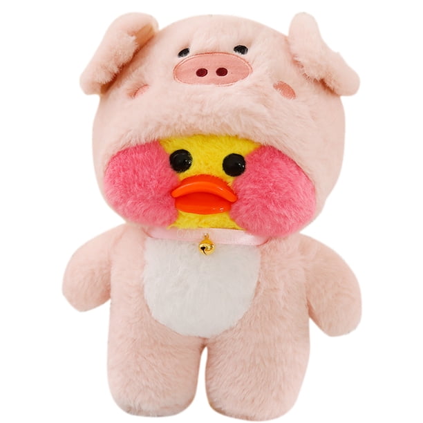 Almohada de animal de peluche de pato ruborizado suave de dibujos animados (cerdo) Ehuebsd libre de BPA