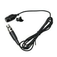 thumbnail image 2 of 4Pin Xlr 3.5mm Lavalier Lapel Microphone for Shure Wireless Black C, 2 of 9