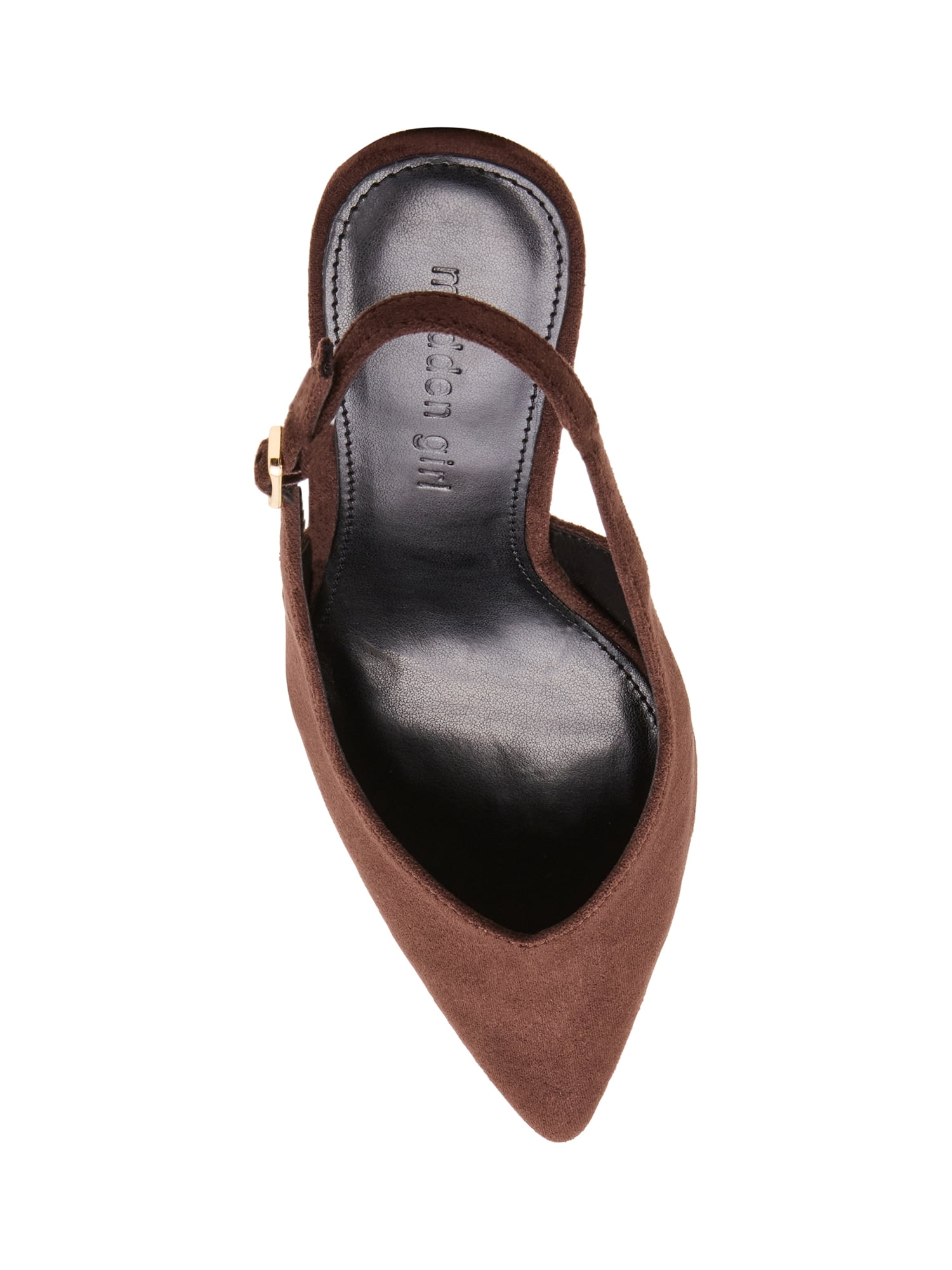 Madden Girl Women's Kittenn Slingback Kitten Heel