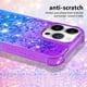 thumbnail image 3 of Funda para iPhone 15 PRO Transparente con Brillos Carcasa Protectora Antigolpes con Glitter Brillante, 3 of 5