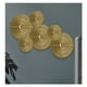 thumbnail image 1 of Light Luxury Round Golden Wall Decoration Modern Home Hanging Metal Irregular Disc Nordic Wrought Iron Retro Style Wall PendantsL DUnited States He Qiyong unisex, 1 of 1