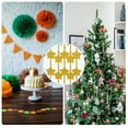 thumbnail image 5 of 3 Pack Party Backdrop Decoration, 1mx2m Star Tinsel Streamer Foil Fringe Curtain Streamers for Parties Backdrop Decoration Christmas Wedding Birthday Photo Booth,Laser Gold, 5 of 6