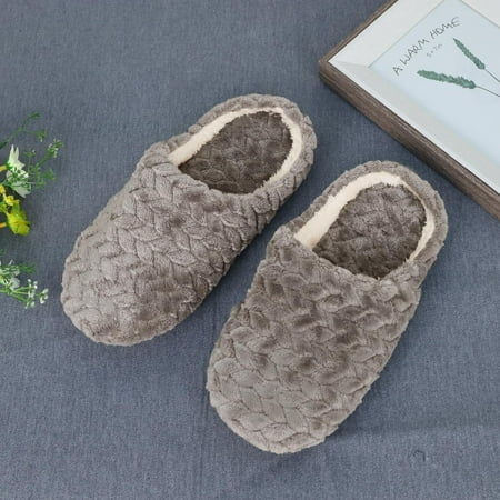 

Cathalem Ballet Slippers Women House Slippers Shoes Slipper Flower Women s Indoor Slip-On Snow Casual Womens Fuzzy Slipper Coffee 6