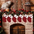 thumbnail image 7 of XGFHYJEH Christmas Stockings, Personalized Christmas Stocking, Christmas Stockings with Initials, Family Christmas Stockings, Initial Knit Stocking for Christmas, Christmas Decoration, 7 of 7