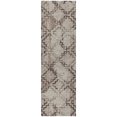 thumbnail image 2 of Addison Rugs Dream Shag Premium Machine Washable Transitional Tribal Mocha Runner Rug, 2'3" x 7'6", 2 of 8