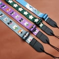 thumbnail image 4 of Adjustable Guitar Strap for Electric Guitar Ukulele Bass Printed Guitar Strap Replacement Parts Guitar Shoulder Strap, 4 of 9