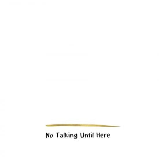 No Talking Canvas Art - Linda Woods(24X24)