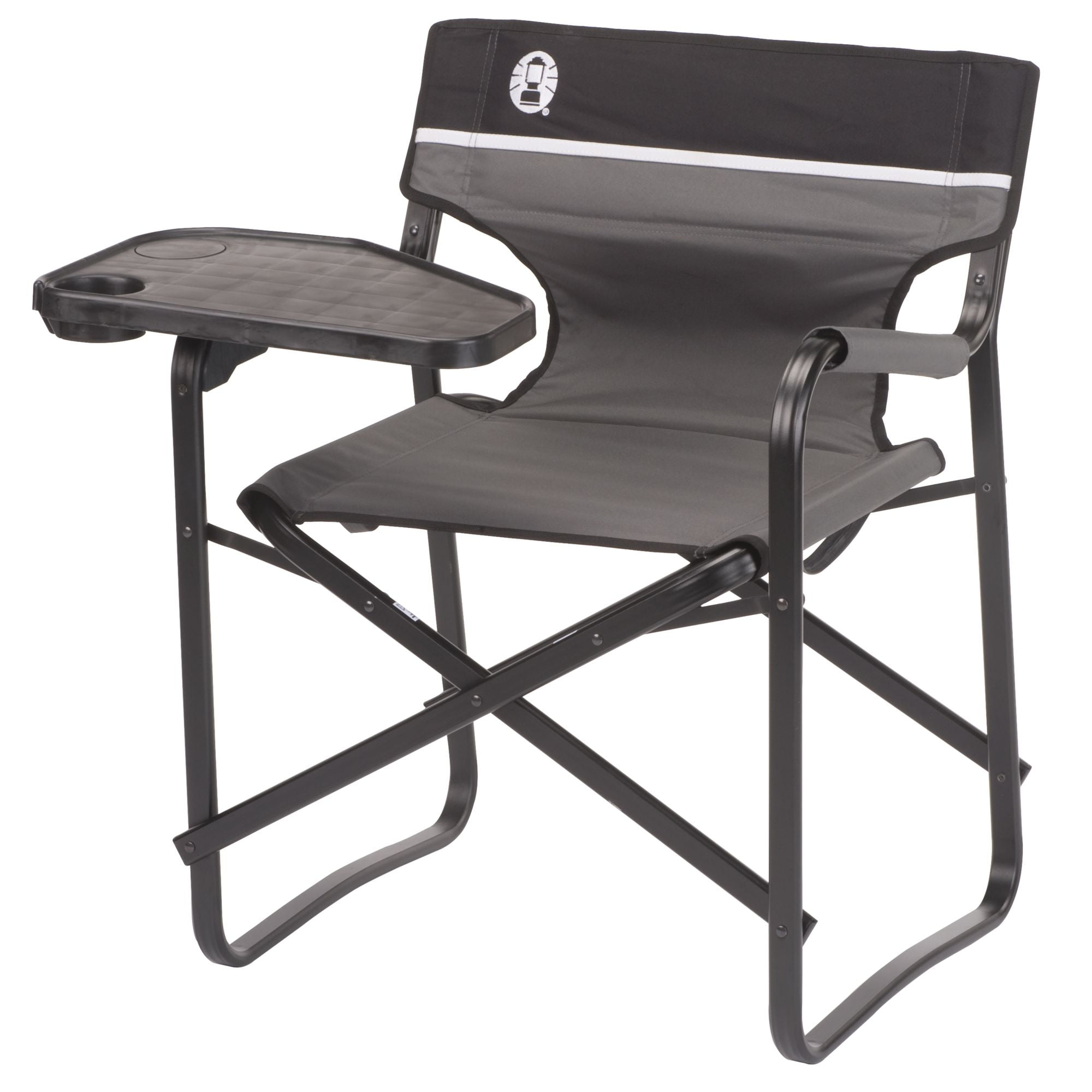 2 x 2000020295 2-Pack Swivel Table and Drink Holder Coleman Aluminum Chairs