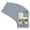 Harbor Gray, variant on Granite Gray Picture Frame Mat for 12x18 Frames - Fits 10x15 Photos - 25 Mats