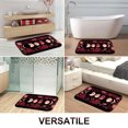 thumbnail image 6 of 1pc The Phases of the Moon Absorbent Non-Slip Bathroom Thickened Flannel Rug Decor,Soft,Quick Drying,Suitable For Indoor/outdoor Use,Bathrooms,Bedrooms,Kitchens,Terrace,Laundry Rooms,16"x24", 6 of 9