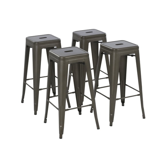 Howard Metal Bar Stool, Set of 4 - Multiple Colors/Sizes