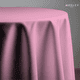 thumbnail image 2 of Mantel Para Mesa Redonda Medida 2.90 Diámetro Rosa, 2 of 6