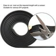 BUYISI Neoprene Rubber Strips Solid Rubber Sheets Rolls For Diy Gaskets