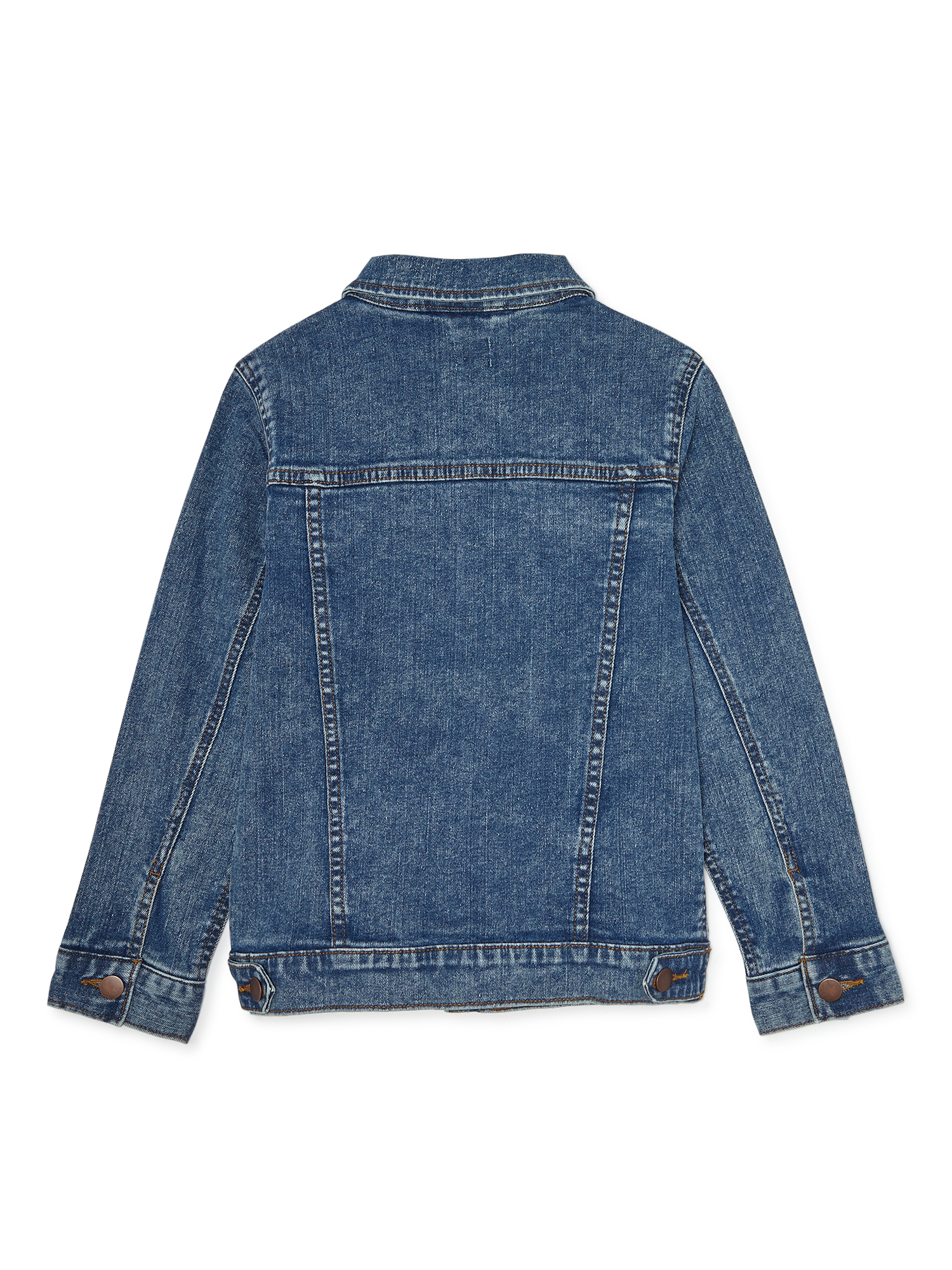 Wonder Nation Boys Denim Jacket, Sizes 4-18 - Walmart.com