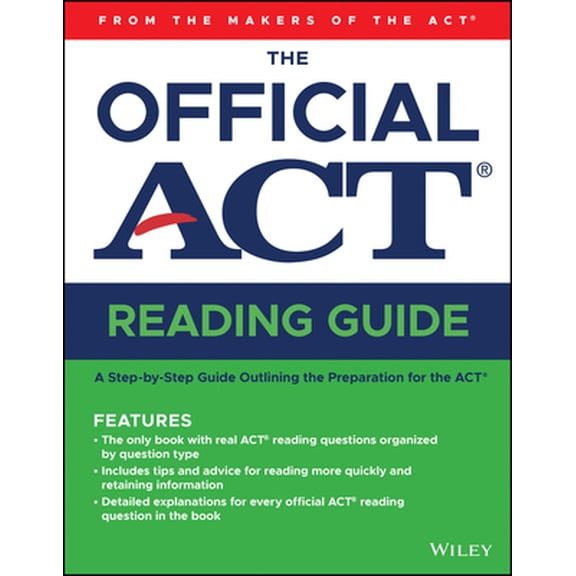 Pre-Owned The Official ACT Reading Guide (Paperback) 1119634555 9781119634553