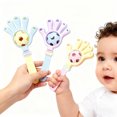 thumbnail image 2 of 10 sonajeros para bebés, juguete sensorial de mano para bebés, tambor giratorio, juguete para sacudir y sonajero para recién nacidos, educación temprana, desarrollo sensorial., 2 of 8