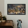 thumbnail image 4 of Christian Wall Art Jesus God Canvas Art Christmas Village Painting For Livingroom Decor Office Bedroom Decoration, 4 of 8