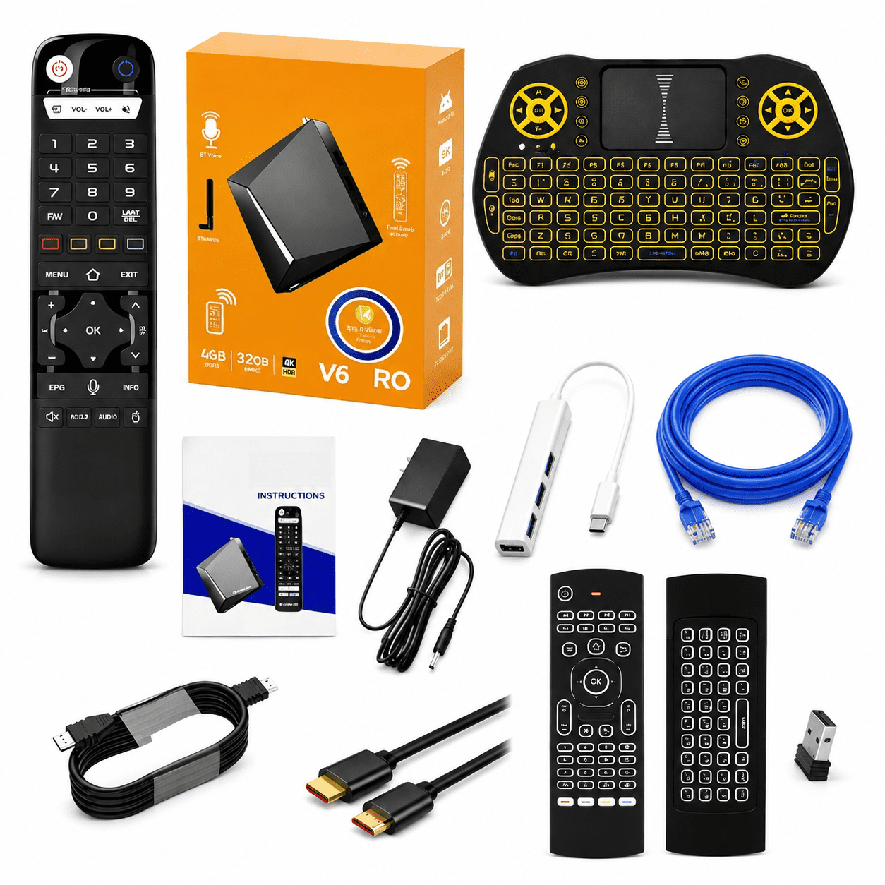 2026 V6PRO New Version Home Theater Systerms with Voice Control ldeal for Home