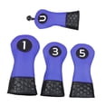 thumbnail image 2 of Juego de 4 Fundas de Madera para Palos de Golf Strade Fareast Limited Azul, 2 of 8