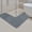 Gray, variant on L Shaped Bathroom Rug, Washable Corner Bath Mat | Non Slip Shower Mat, Water Absorbent Soft Bath Rug, Washable Rug Carpet for Square Shower, Tub, Bath Room