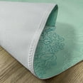 thumbnail image 4 of Ambesonne Mint Place Mats Set of 4, Mixed Leaves Botanical, Standard Size, Teal Turquoise, 4 of 5