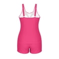 thumbnail image 3 of qucoqpe Summer Tankini Swimsuits for Women Fashion Solid Color Adjustable Strap Two-Piece Modest Bathing Suits Beach Vacation Swimwear with Boyshorts, 3 of 8