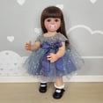 thumbnail image 2 of Muñeca Reborn Ardol realista de 55 cm con pelo largo para niña, 2 of 5