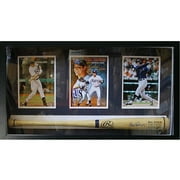 MLB Evan Longoria Autographed Shadow Box with Baseball Bat, 37x20