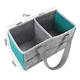 thumbnail image 2 of Bolsos multifuncionales Caddy Bolso organizador de fieltro de gran capacidad con asa, 2 of 8
