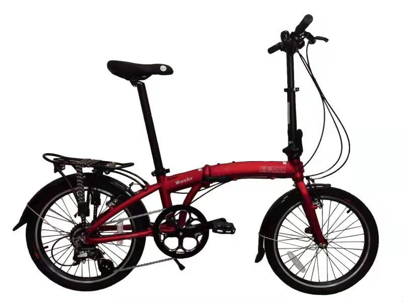 SOLOROCK Rockies Klapprad 20 Zoll, 8-Gang, Aluminium – Klappbar In 15 Sek., Mit V-Bremsen & 4 Farben Zur Wahl