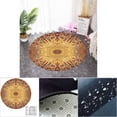thumbnail image 4 of Non-slip Round Mat Sitting Pad Area Rugs Washable Rug Rotray Chair Mat For Bedroom Decor, 4 of 8